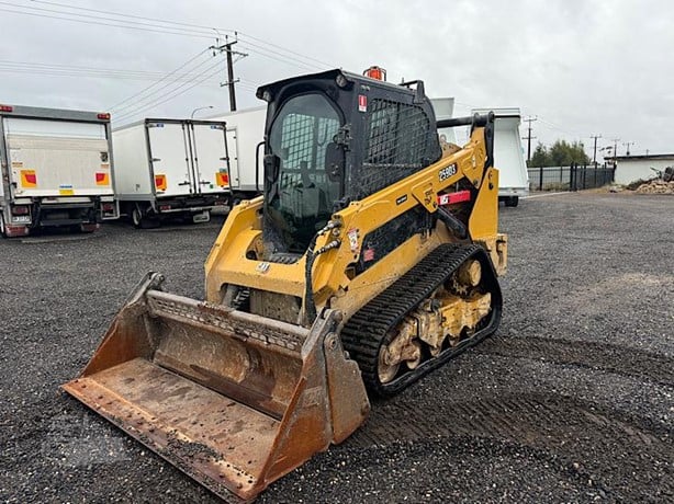 yellow skid steer